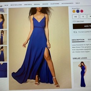 Lulu’s Wedding Guest Dress - Floor Length